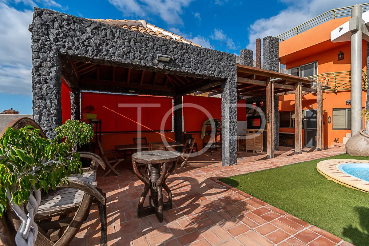 Villa-Madroñal-Grillen-Teneriffa