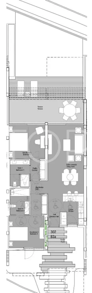 terrazas de abama vivienda 302 plano