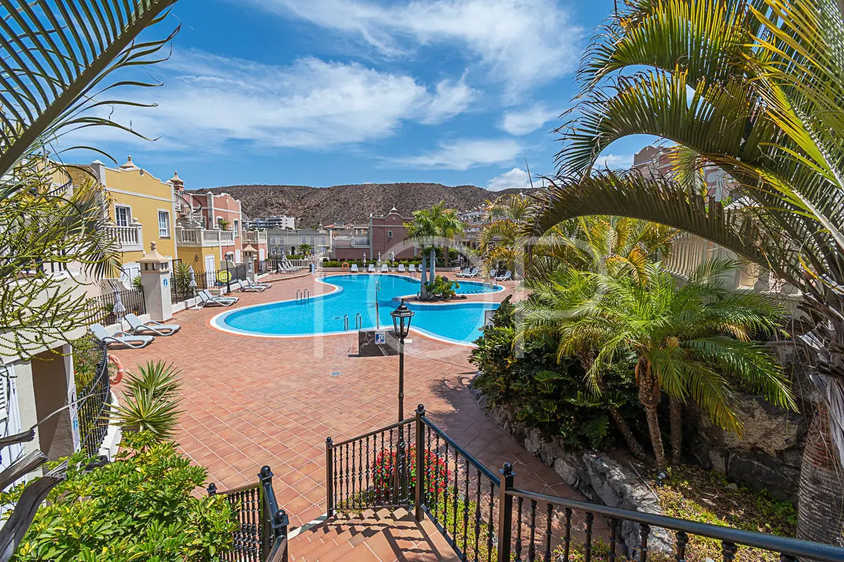 Apartment-Paraiso-del-Palm-Mar-Communitypool-Palm-Mar-Tenerife