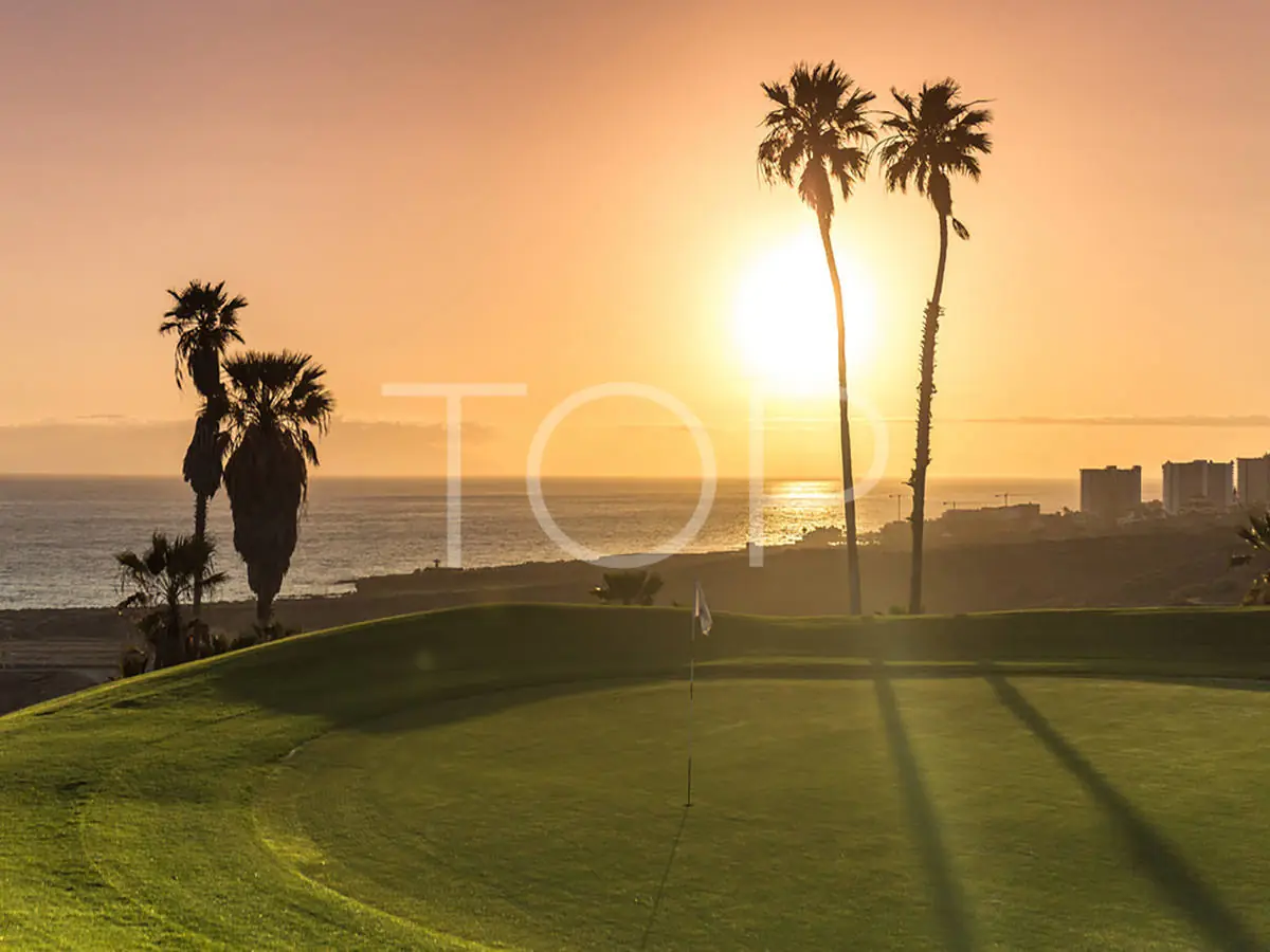 Golf Costa Adeje Sonnenuntergang PS